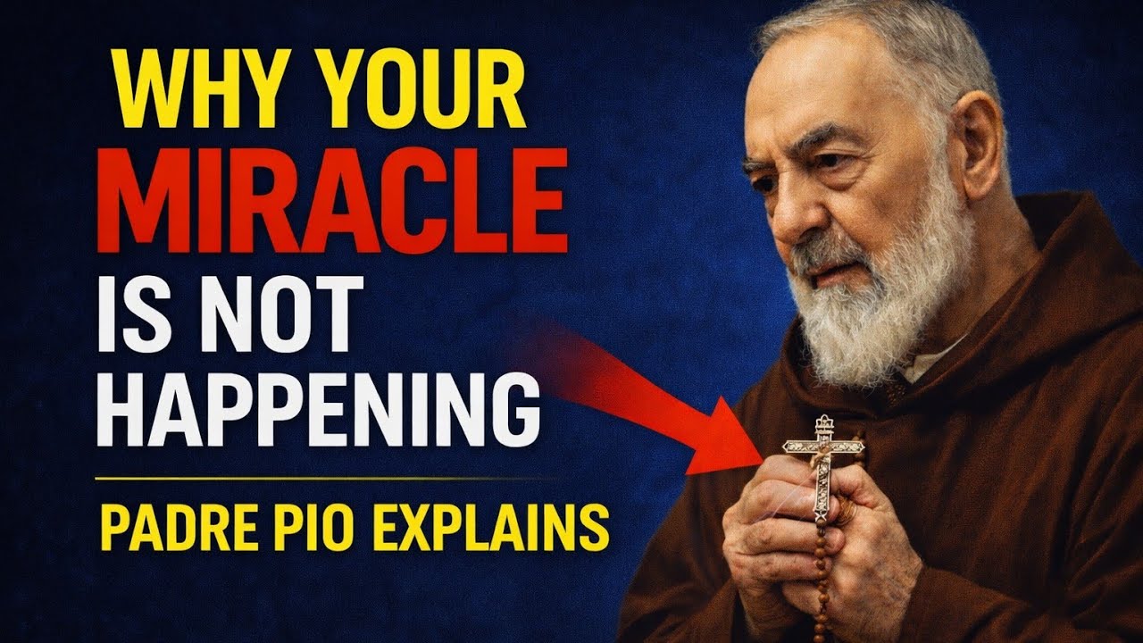 🔥 PADRE PIO EXPLAINS WHY SOME MIRACLE PRAYERS DO NOT WORK