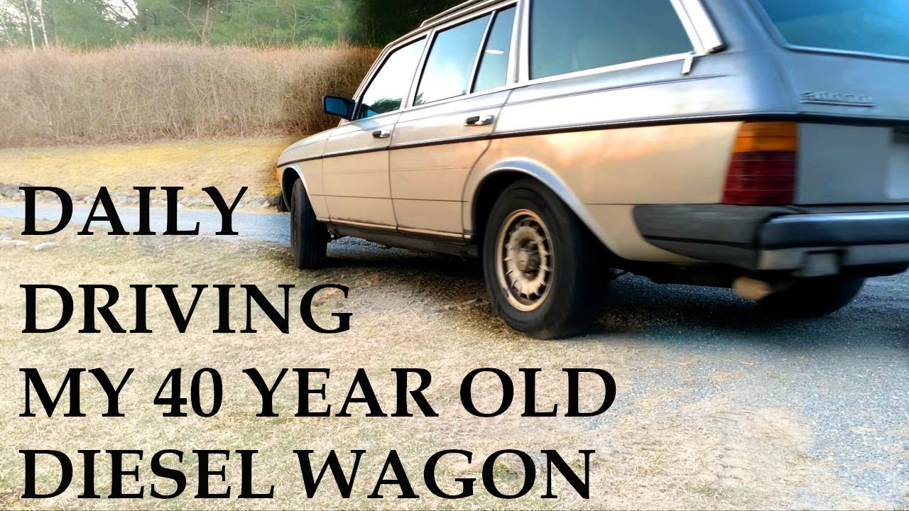 ЕЖЕДНЕВНОЕ ВОЖДЕНИЕ МОЕГО 40-ЛЕТНЕГО ДИЗЕЛЬНОГО ФУРГОНА - Mercedes 300TD 1983 года