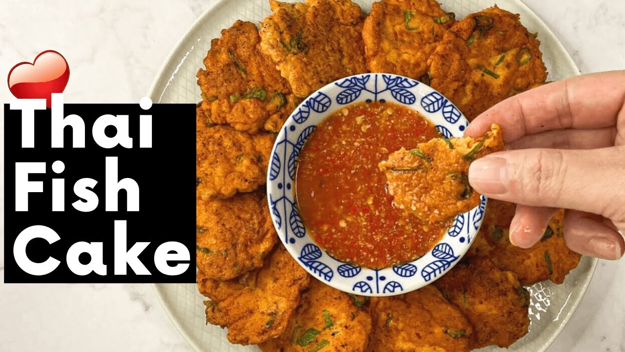 Thai Fish Cake | Tod Mun Pla | ทอดมันปลา | Thai Food Recipe