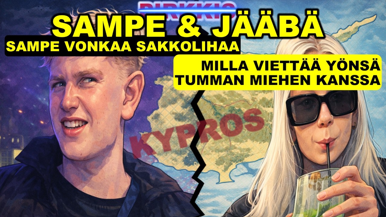 Sampe Kyproksella: Milla yöpyi toisella miehellä & vonkamies Sampe #tubetus