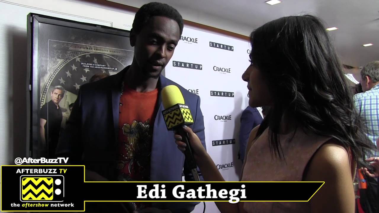 Edi Gathegi Interview | Crackle's Start Up Premiere