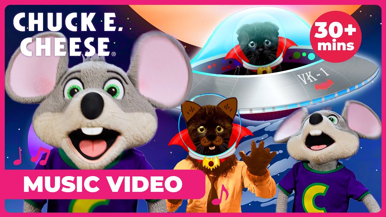 Vampire Halloween Kitty Cat Song! 🦇| 30+ Minutes of Chuck E. Cheese Fun Kids Songs & Music Videos