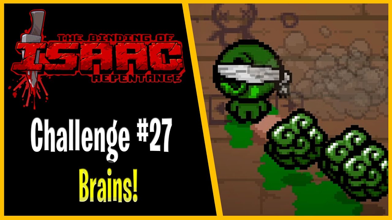 Challenge #27 BRAINS! - Do 0 ao Dead God - #43 - The Binding of Isaac Repentance