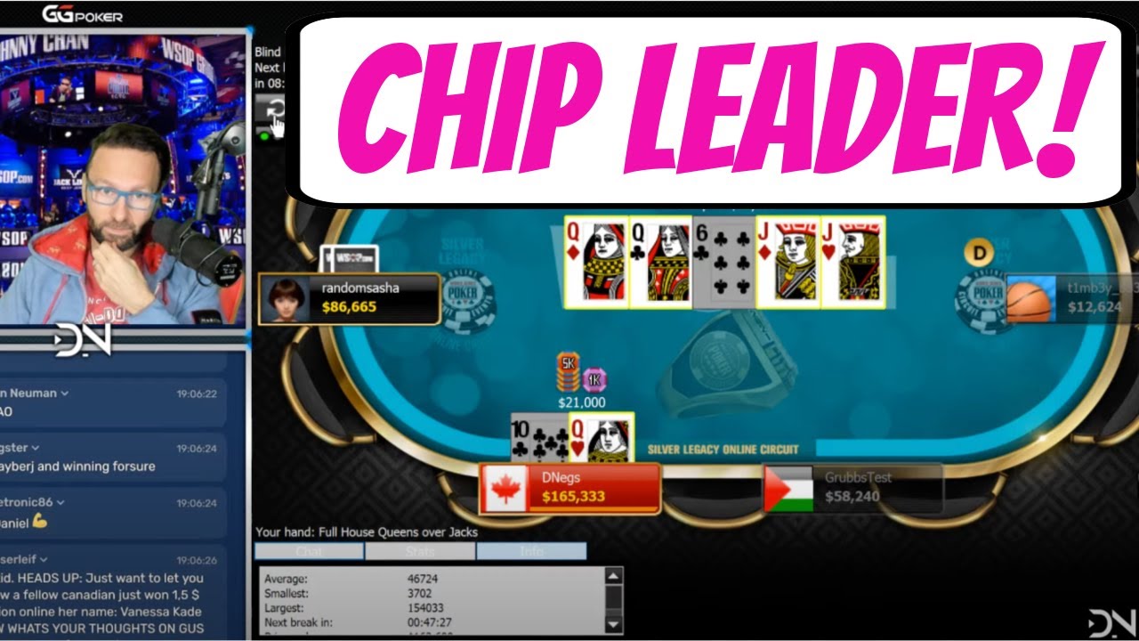 Chip Leader!!! 6-Max $100k WSOP Silver Legacy Circuit Poker Event #5 Live Stream
