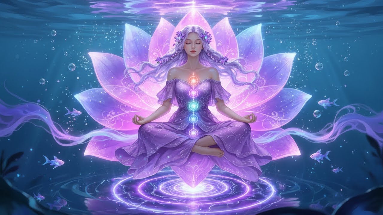 Reiki Music • Cleanse Aura of Fear, Anger and Sadness • Meditation for Women 432Hz