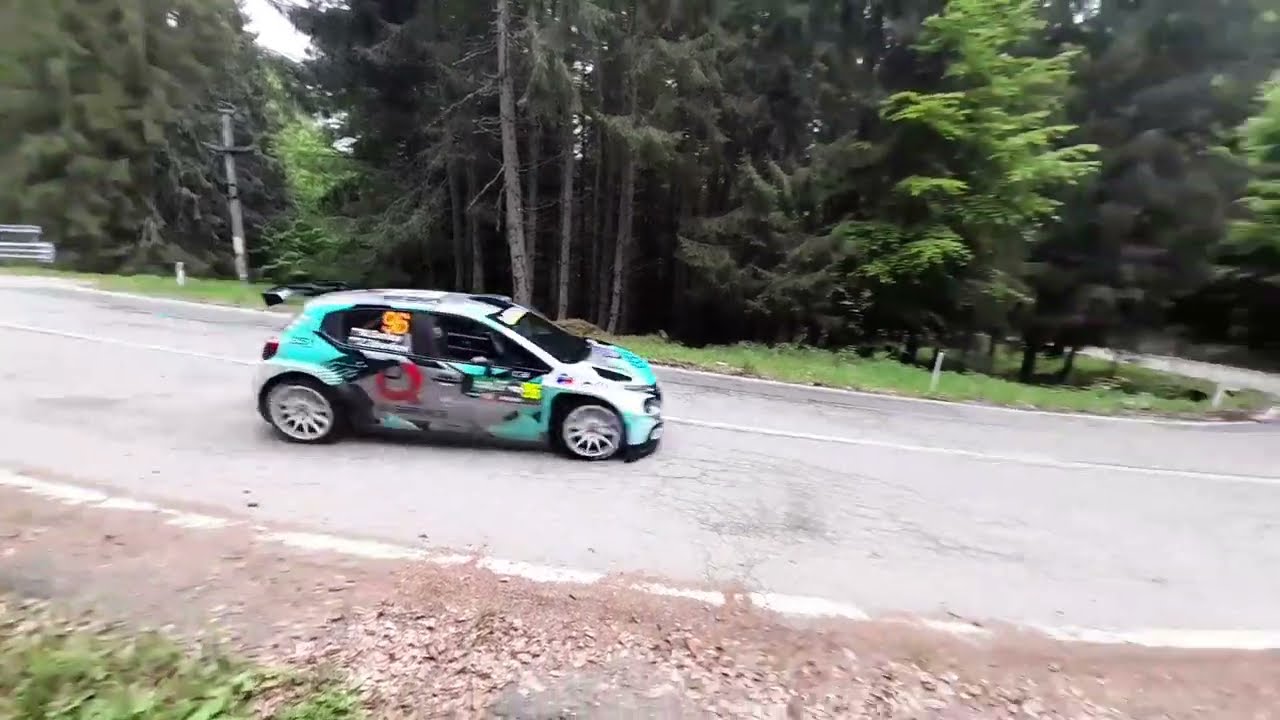 Toate coborârile ac de par la Raliul Argesului 2024 - Transfagarasan lângă Treehouse Village Vidraru