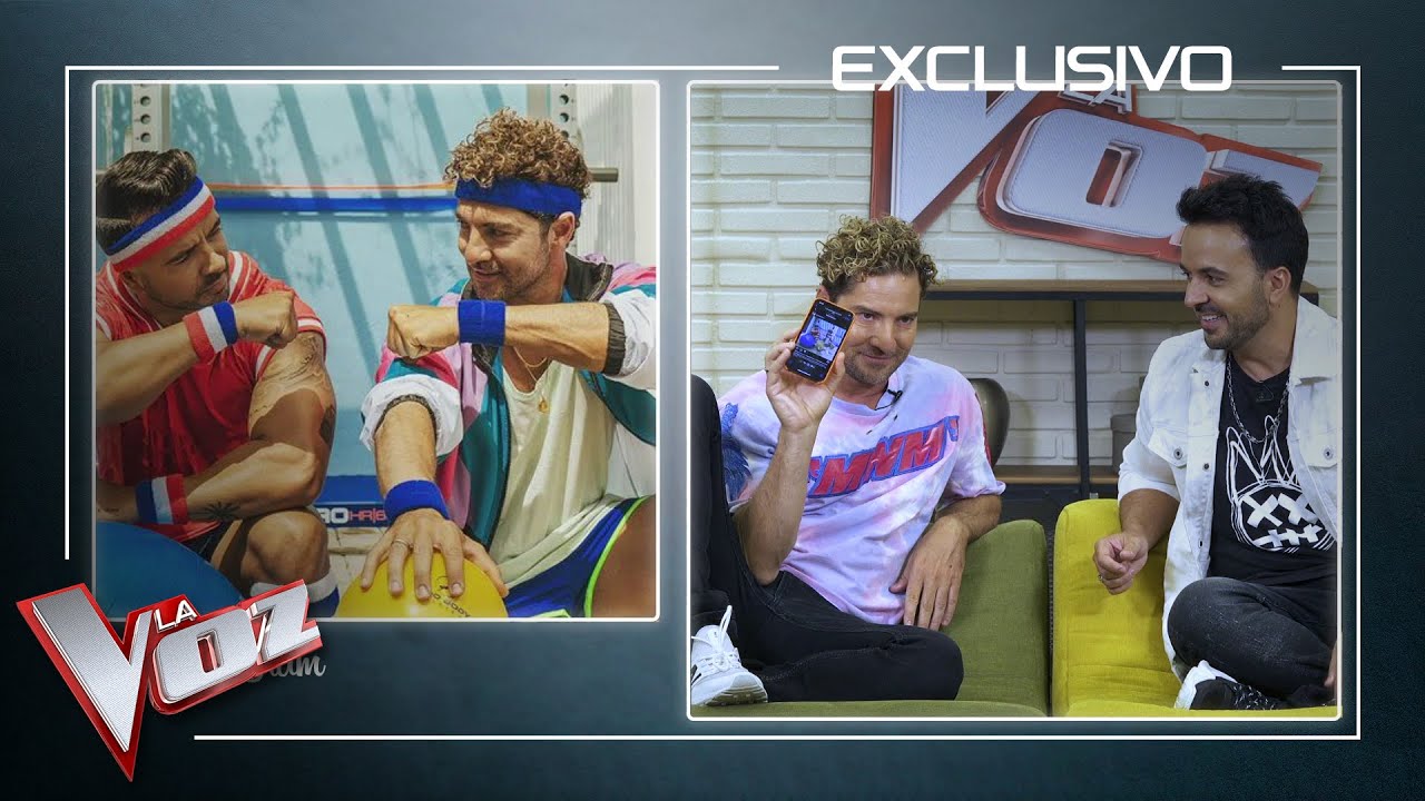 El NostalgiaGram de Luis Fonsi y David Bisbal | Exclusivo | La Voz Antena 3 2021