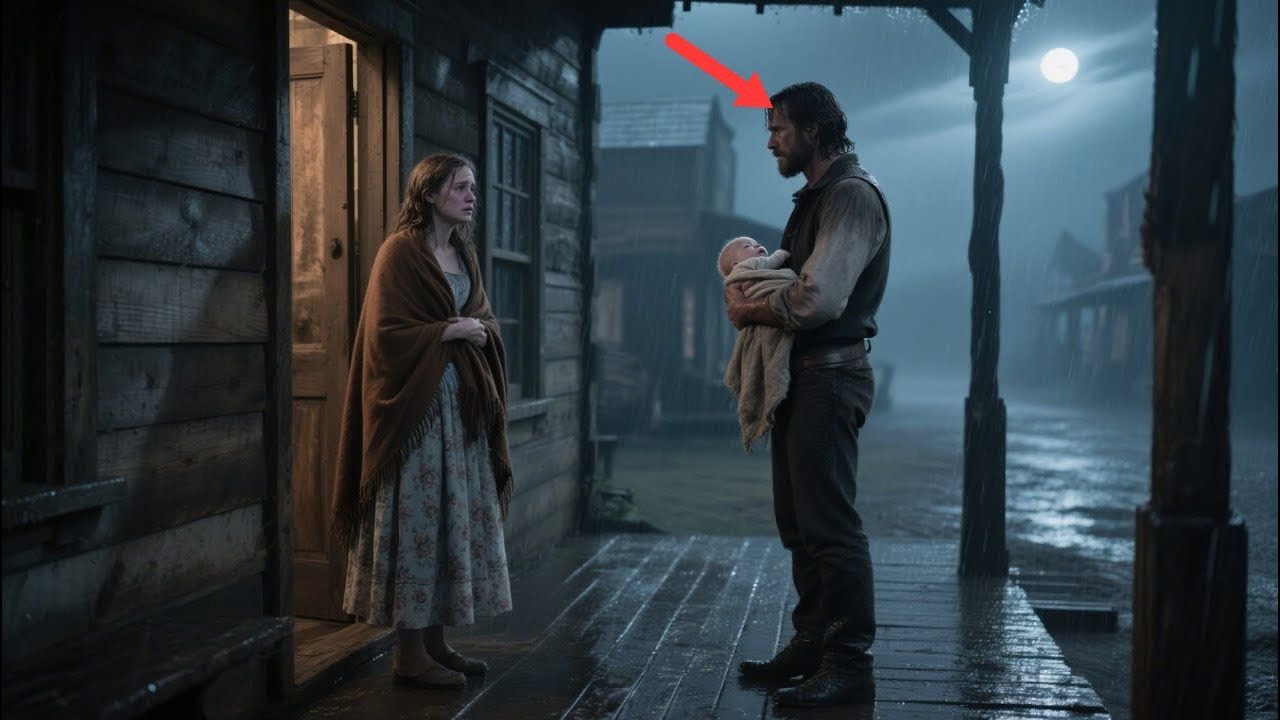 Er klopfte im Regen an ihre Tür, hielt ein Baby und sagte: ‚Es ist nicht deins, aber es braucht dich