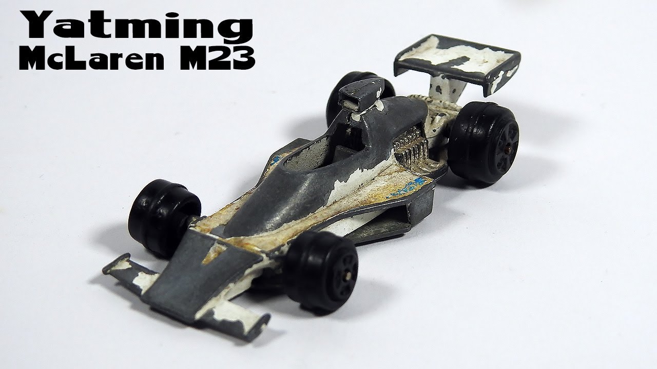 Реставрация кастомного McLaren M23 от Yatming