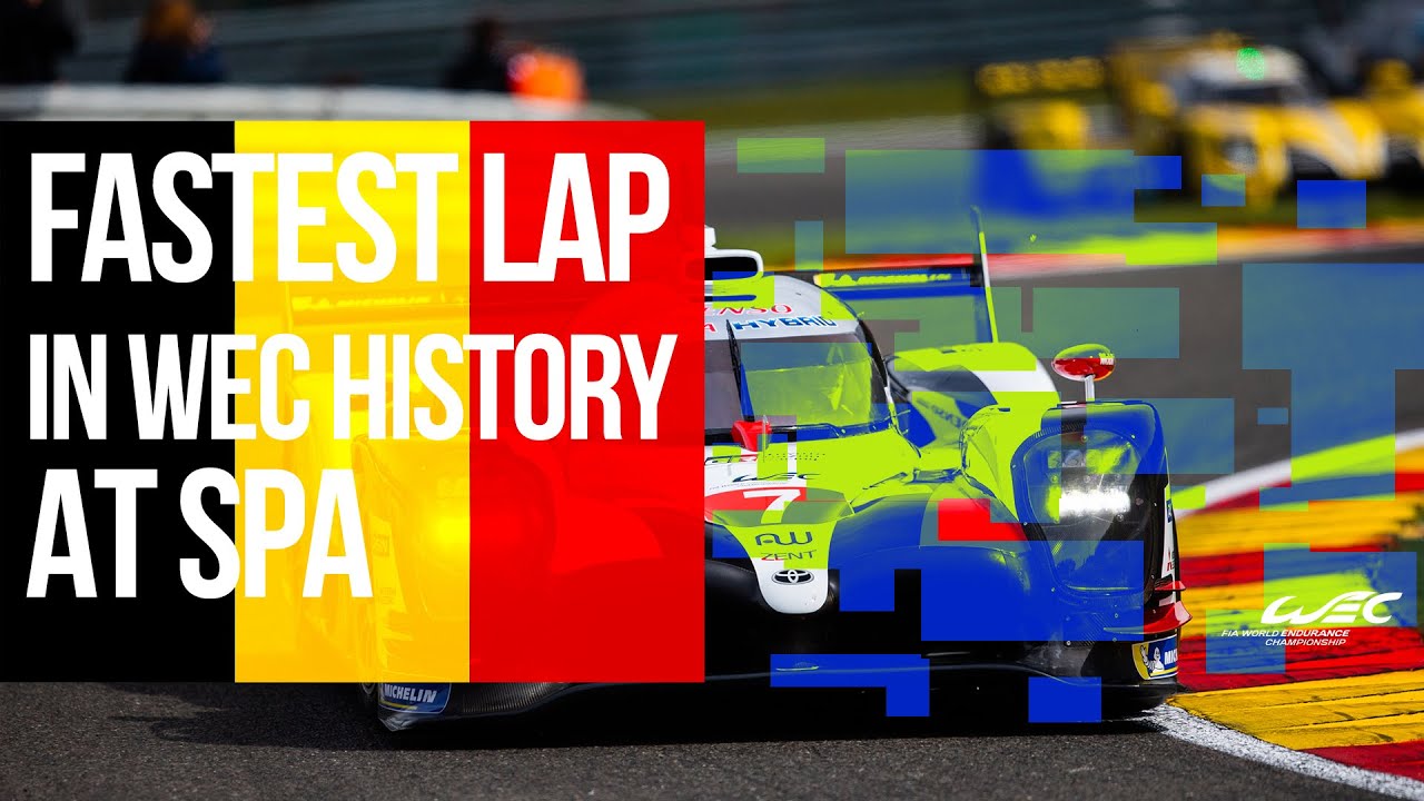 TOTAL 6 Hours of Spa-Francorchamps - Fastest lap in WEC history at Spa! (M.Conway #7 Toyota)