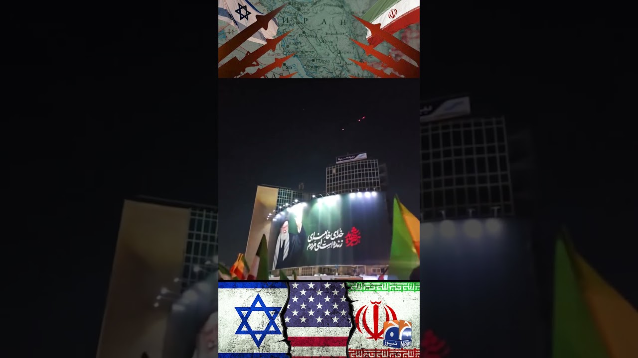 Iranians in Tehran chant &ldquo;Allahu Akbar&rdquo; as Israel and the U.S. attack the city | Geo News English