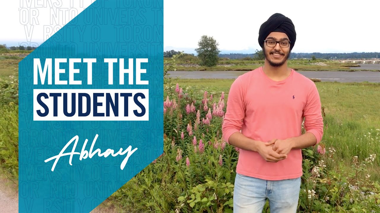 Meet U of T student Abhay