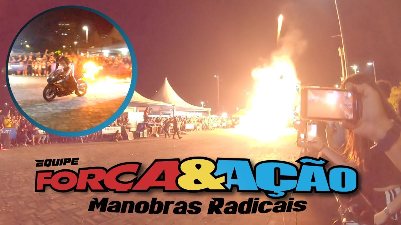 EQUIPE FORÇA E AÇÃO - SALÃO MOTO BRASIL 2022 * Show Completo *