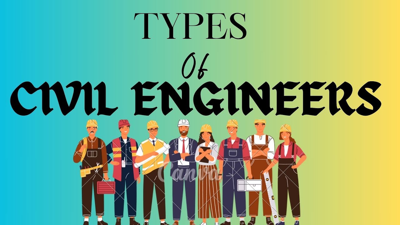 10 Types of Civil Engineers & What They Do | Branches of Civil Engineering Explained