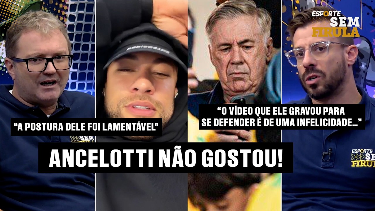FACINCANI DETONA POSTURA DE NEYMAR!