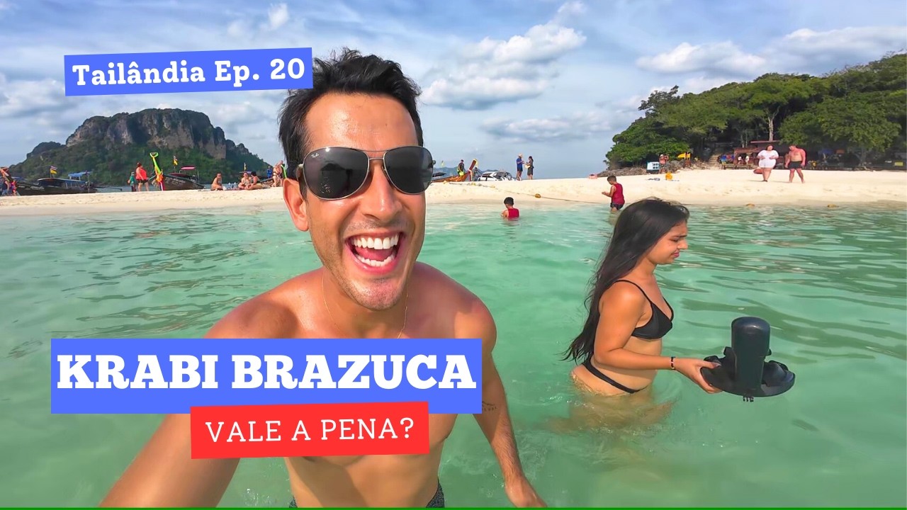 Fizemos o PASSEIO MAIS COMPLETO de KRABI na Tailândia: VALE A PENA?