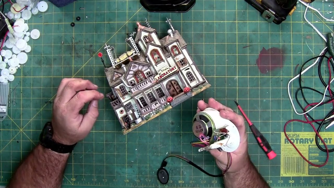 Lemax Dr. Tingles Teardown