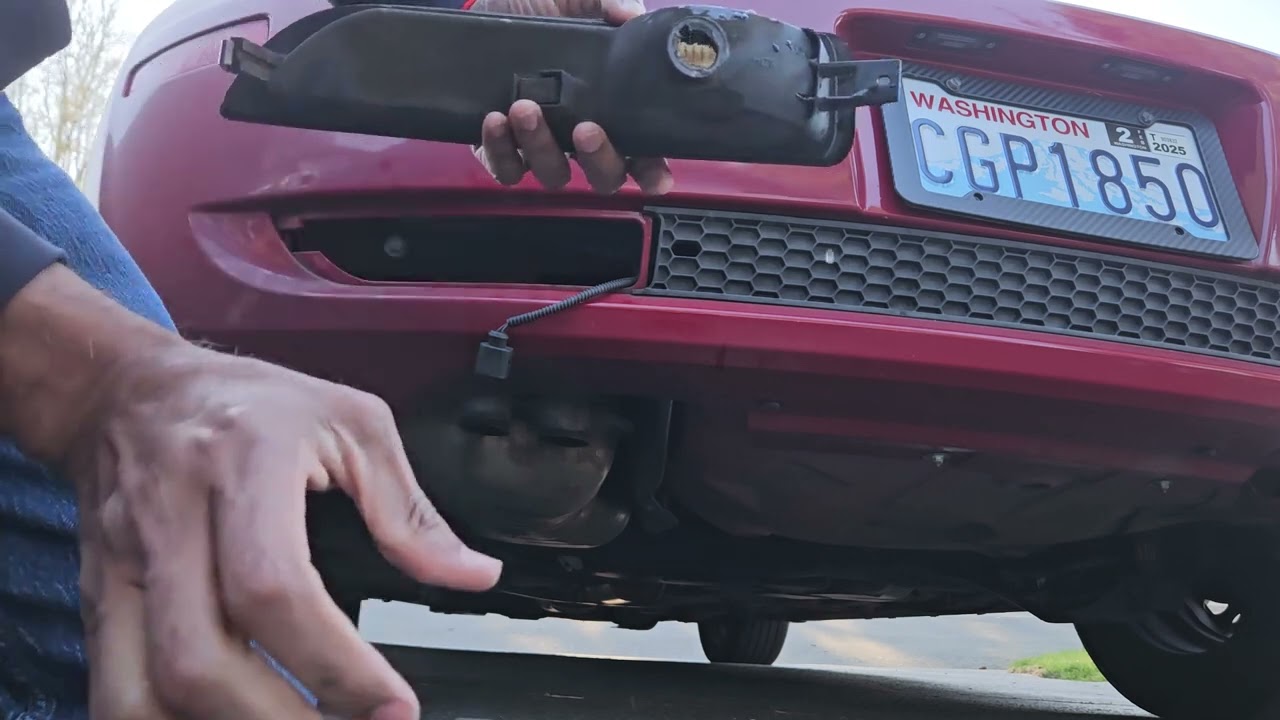 2010 VW New Beetle rectangle reverse light