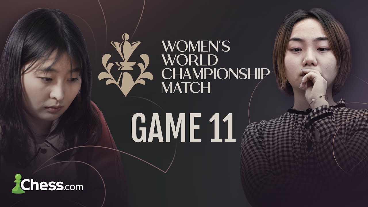 Lei Tingjie v Ju Wenjun | Game 11 | FIDE Women's World Championship 2023