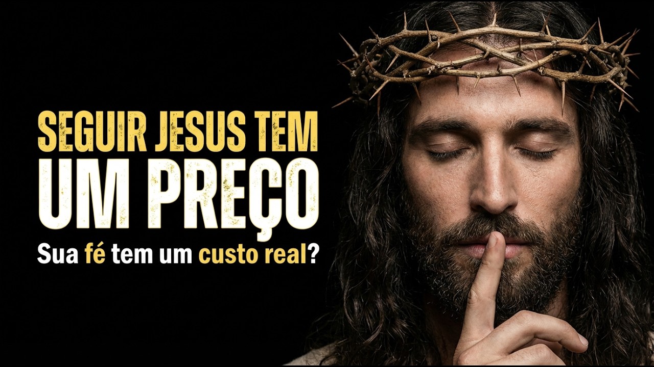 O PREÇO DE SEGUIR JESUS: A VERDADE QUE FAZ MUITOS CRISTÃOS DESISTIREM | REFLEXÃO CRISTÃ