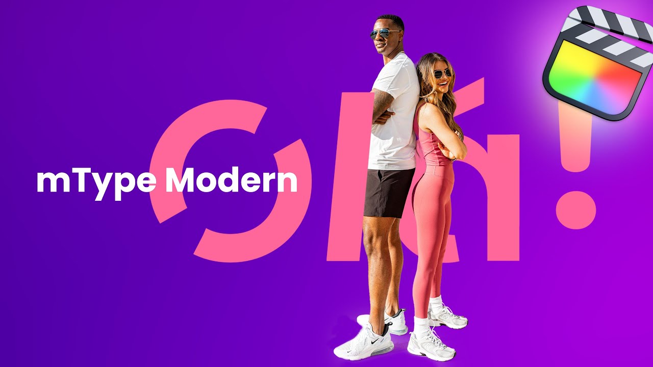 mType Modern &mdash; Letters and symbols animations for Final Cut Pro &mdash; MotionVFX