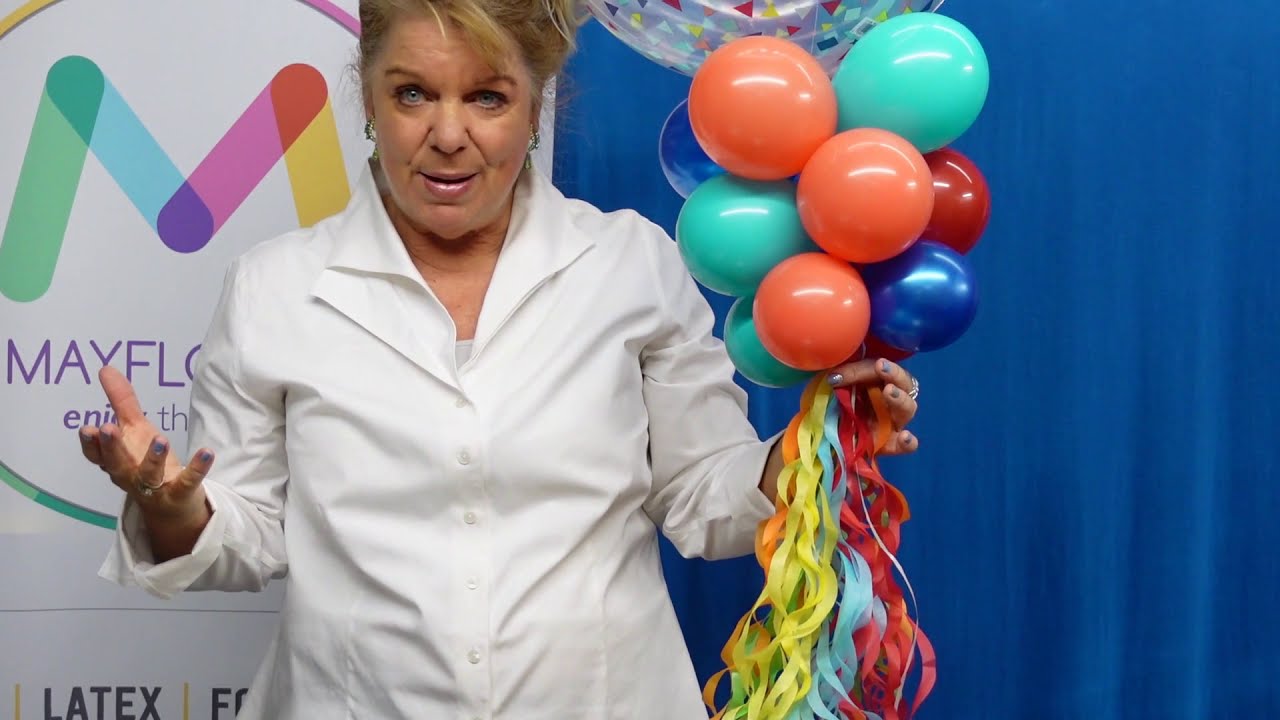 Mayflower Party Balloon Basics 5in Quad Collar