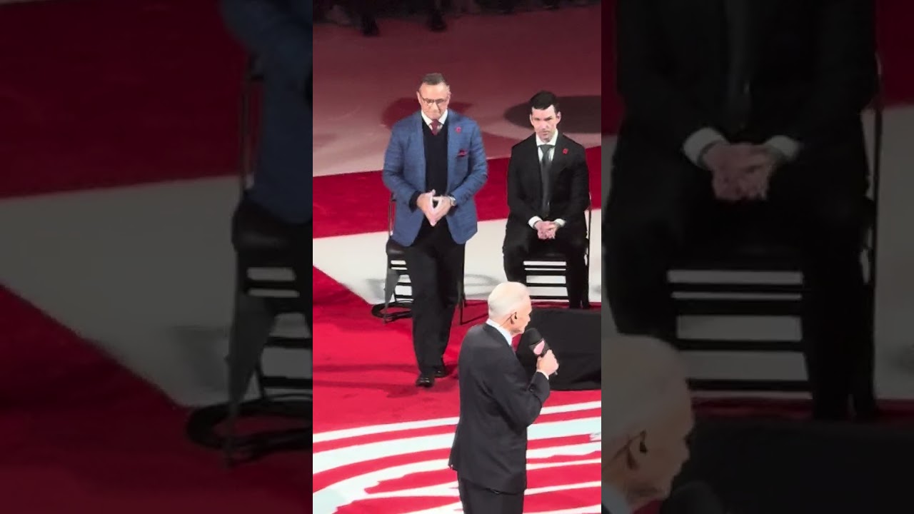 Whole Fedorov Jersey Retirement Ceremony!