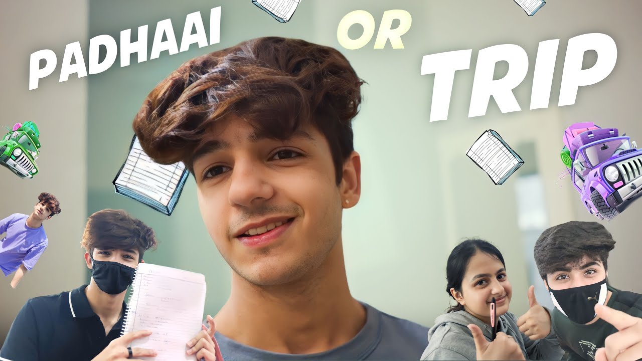 HARD EXAM MEIN TRIP KE MAZEIN 🤣🏖️ | VLOG-81 | @tarun_kinra @tarunkinragaming