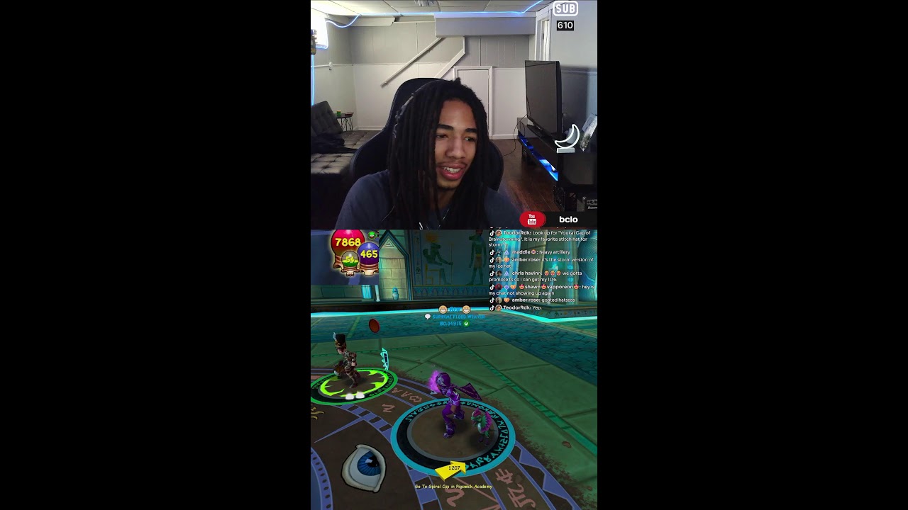 🔴LIVE - Calm Stream Questing Wizard 101 ICE!! (Portrait)