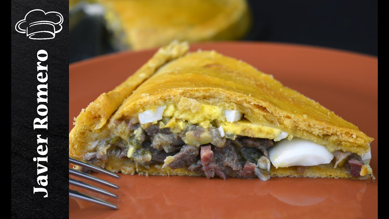 Empanada de carne al estilo americano. Recetas de Javier Romero