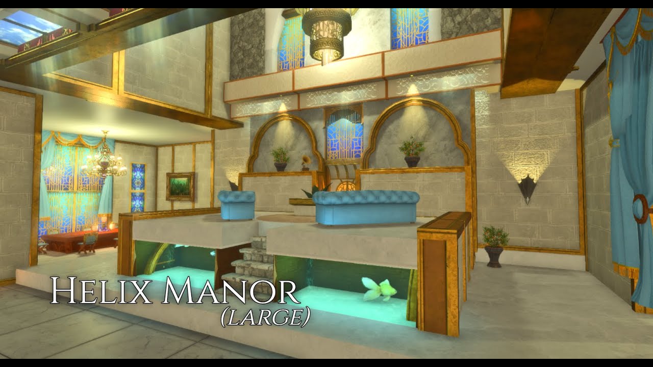 Walk-through: Helix Manor (large) - FFXIV Housing