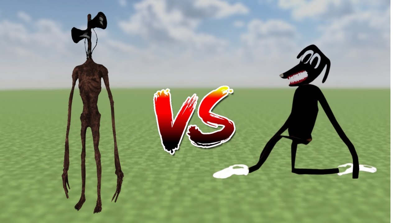 Siren Head VS Cartoon Dog In Minecraft PE