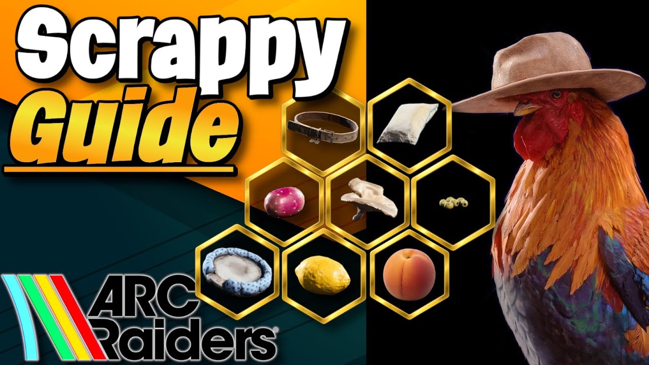 Arc Raiders Scrappy Guide Wichtige Tipps und alle Fundorte der Items│Arc Raiders Guide deutsch