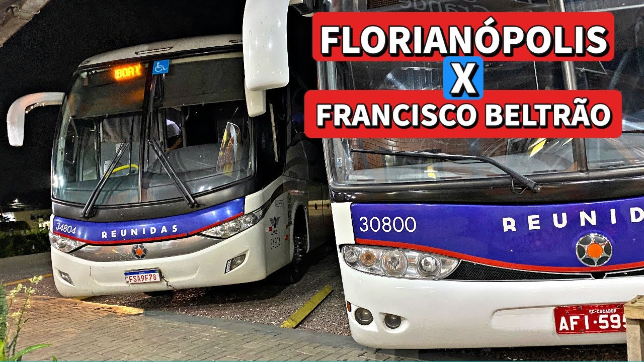 Rumo ao SUDOESTE Do PARANÁ com a REUNIDAS! Florianópolis X Francisco Beltrão