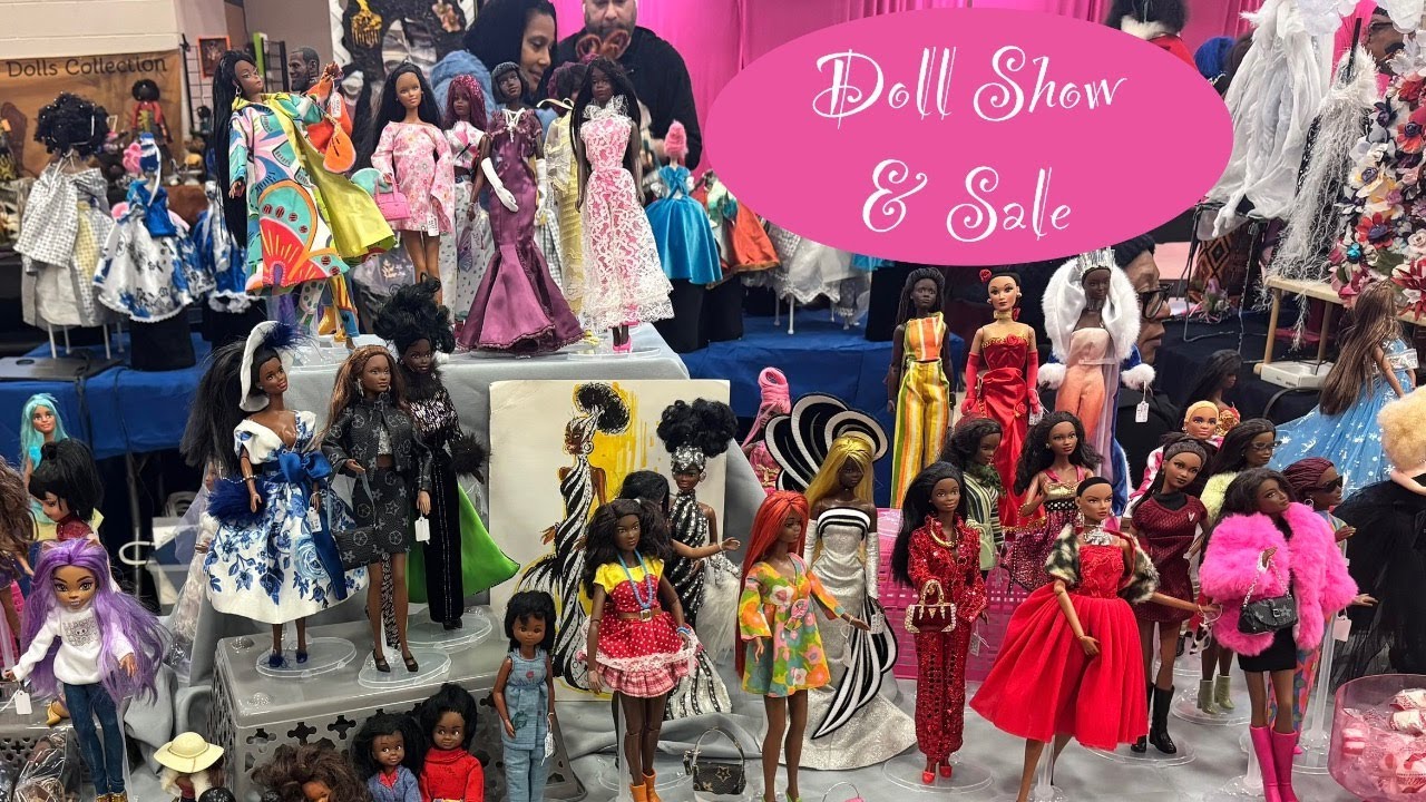 Doll Show & Sale featuring Barbie, OOAK, Handmade & Boxed Dolls