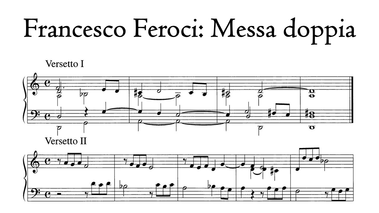 Feroci - 14 verses 'Kyrie' & 'Gloria' - Heilig Geist Organ, Ottobeuren, Hauptwerk