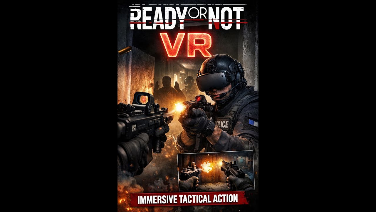 READY OR NOT en VR: immersion totale dans une mission SWAT extrême 🕶️🔥