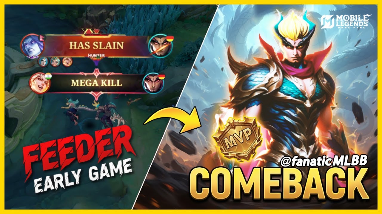 YU ZHONG - FROM FEEDING TO MVP WITH THIS BUILD 💀 | Yu Zhong Build & Emblem S37 | fanaticMLBB