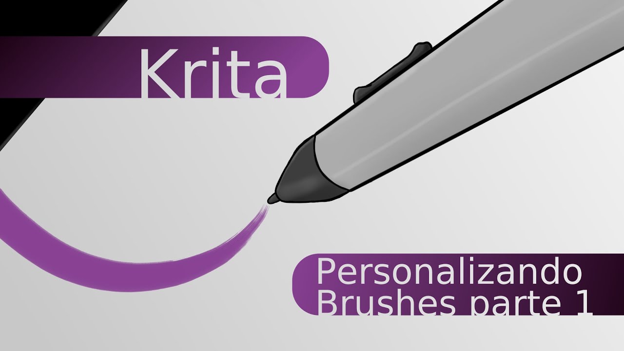 Krita - Pincéis e Pontas Personalizados
