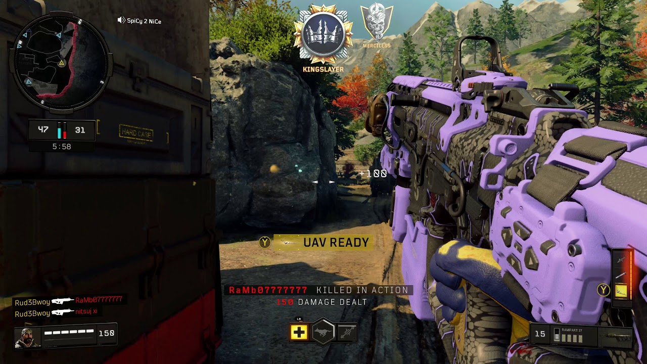 Call Of Duty Black ops 4 Rampart Gameplay!