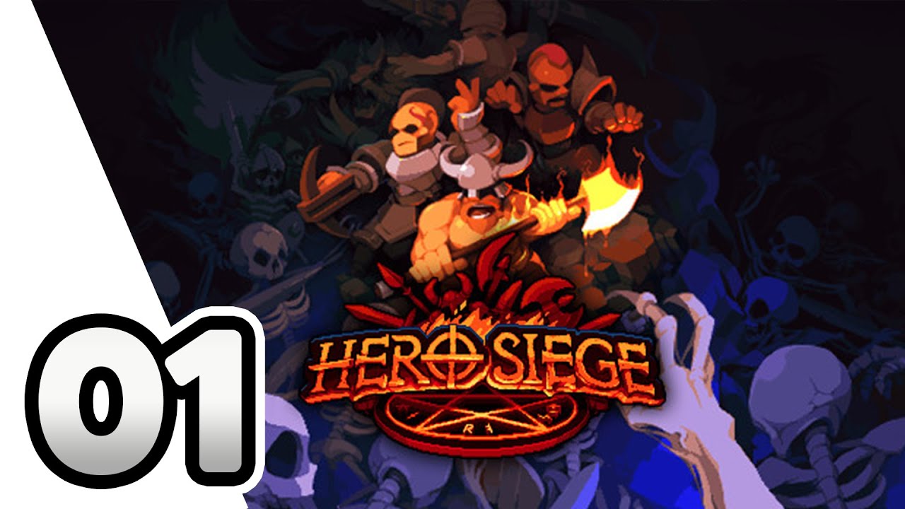 Hero Siege Gameplay - A Dark Fantasy Pixel Art Action RPG (PC Gameplay) - Lets Play Part 1