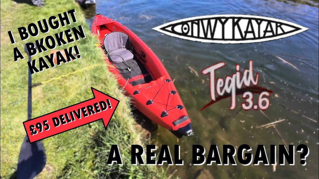 Надувной каяк Conwy Kayaks Tegid 3.6 — ХОРОШ ЛИ ОН? Обзор/тест.