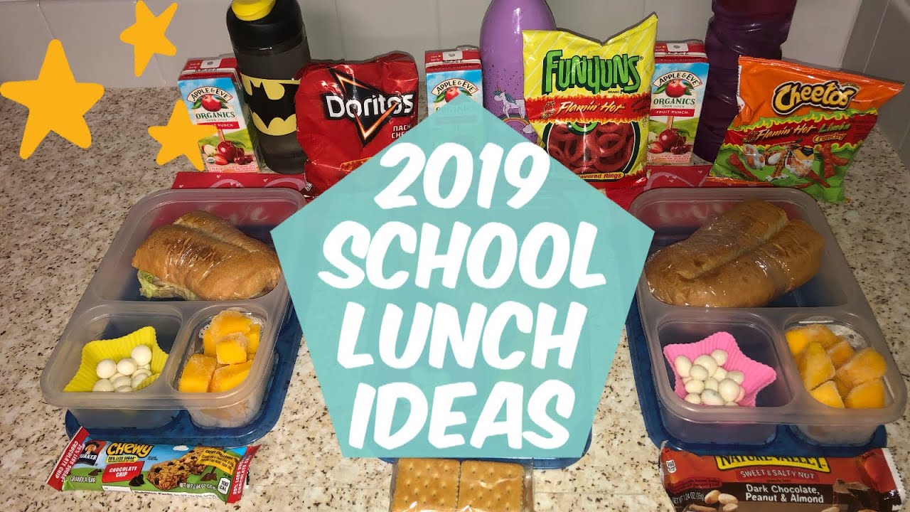Back to school lunch ideas | easy sandwiches | 2019
