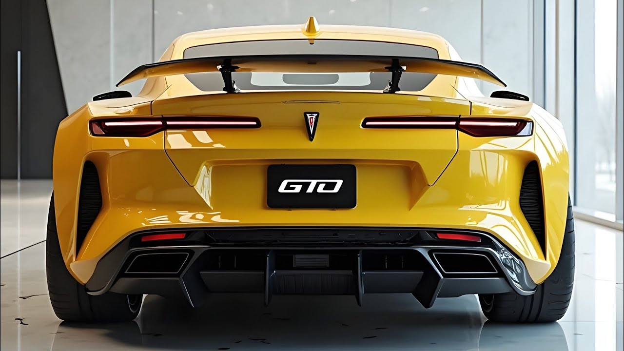 2026 Pontiac GTO – The Legendary Muscle Car Returns!