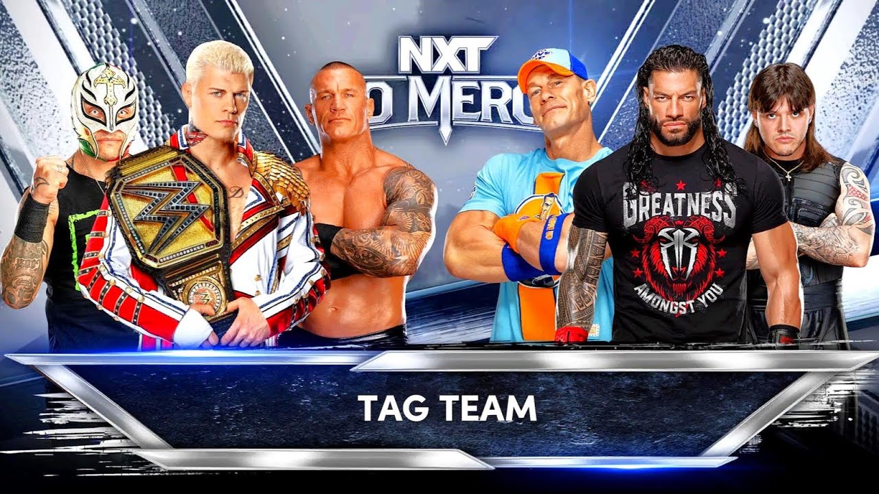 Cody Rhodes + Randy Orton + Rey Mysterio vs. Roman Reigns + John Cena +  Dominik Mysterio | WWE 2K24