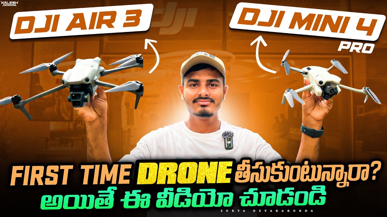 Which Drone is Right for You: DJI MINI 4 Pro or DJI AIR 3?