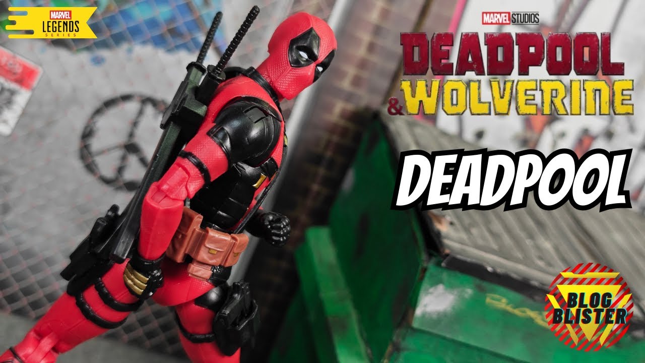 Marvel Legends Deadpool Movie Deadpool And Wolverine Reseña Review En Español