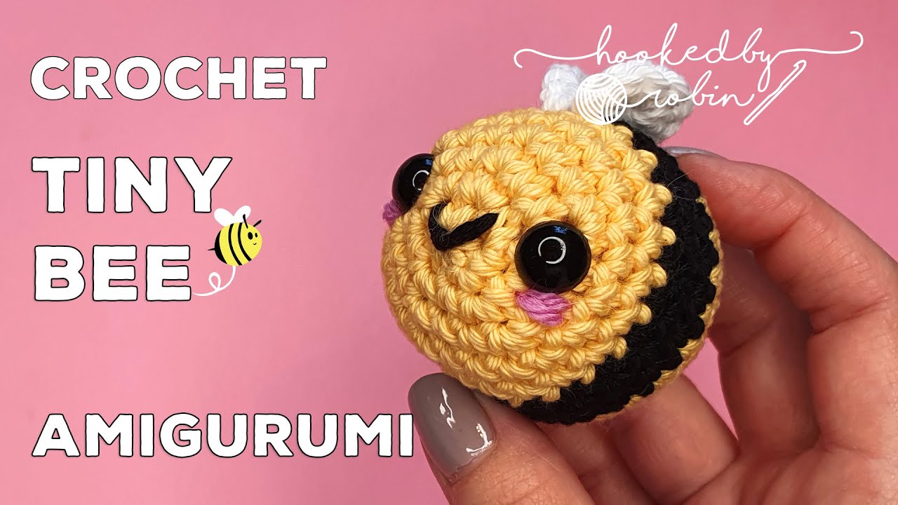 Amigurumi TINY Bumblebee | Crochet Bee Tutorial 🐝
