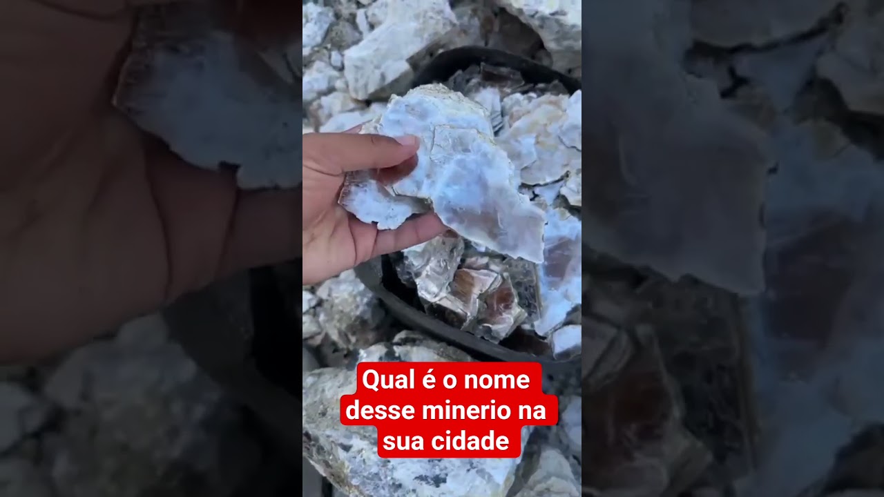minerio muito procurado voc&ecirc;s sabia que minerio e esse #minerals #minerio #mica #malacacheta