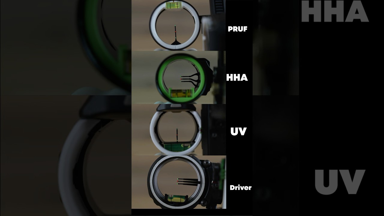 Pin Brightness Test Part 1 #dialedarchery #ultraview #hha #axcel